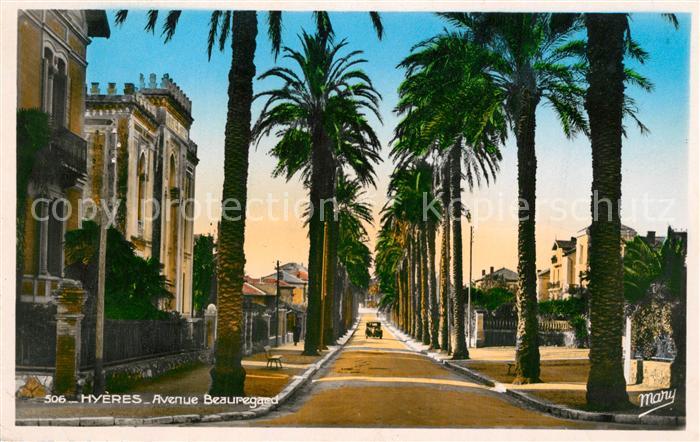 Hyeres les Palmiers Avenue Beauregard