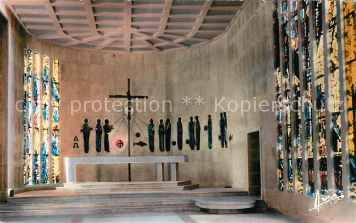 Hyeres les Palmiers Costebelle Intérieur de Notre Dame de Consolation