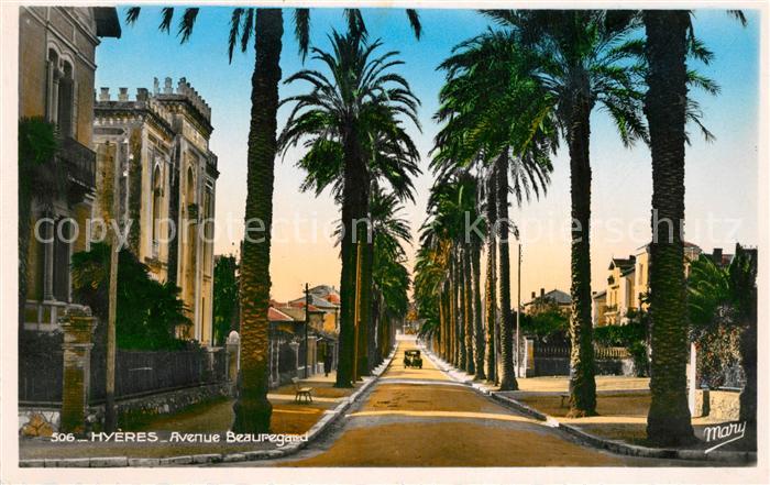 Hyeres les Palmiers Avenue Beauregard