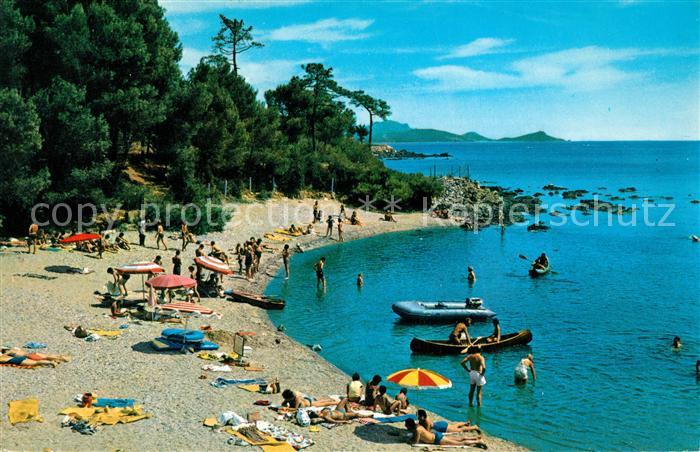 Saint-Aygulf Var La plage du Four a Chaux Cote d Azur