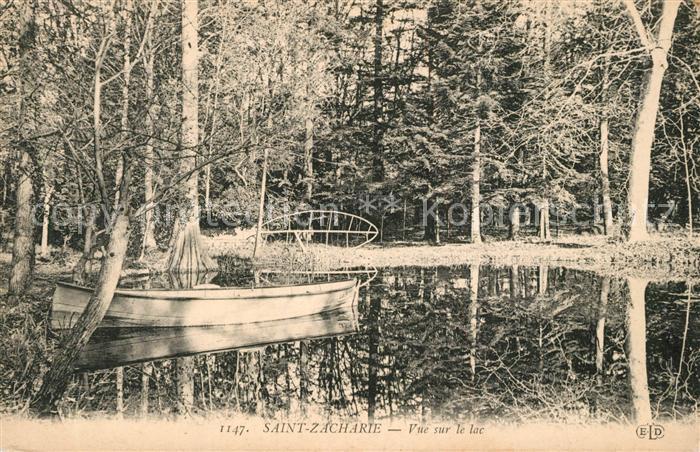 Saint-Zacharie Vue sur le lac