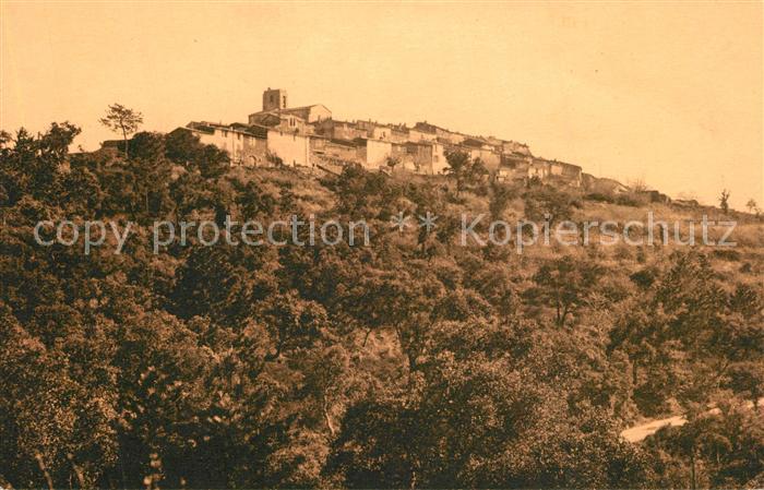 Gassin Vue Generale Place Neuve