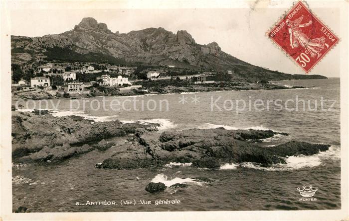 Antheor Vue Generale Cote d Azur