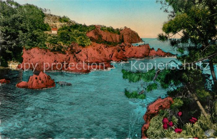 Le Trayas  83 Var La Corniche d Or des Rochers Cote d'Azur