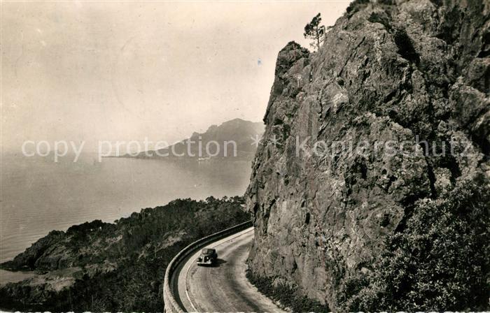 Le Trayas  83 Var Vu du Col de l'Esquillon Corniche d Or Cote d'Azur