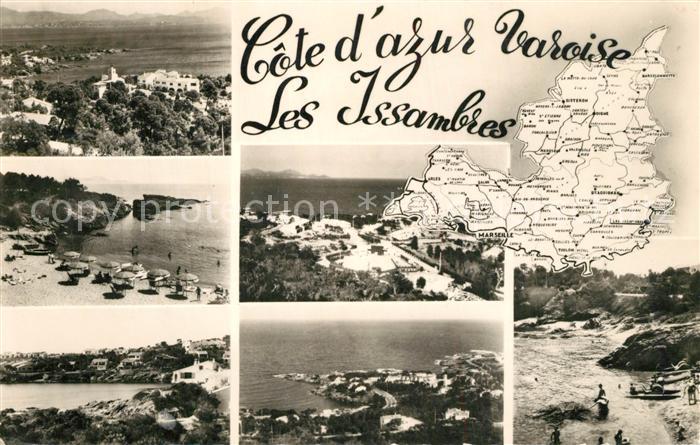 Les Issambres Vues d ensemble Plage Cote d'Azur