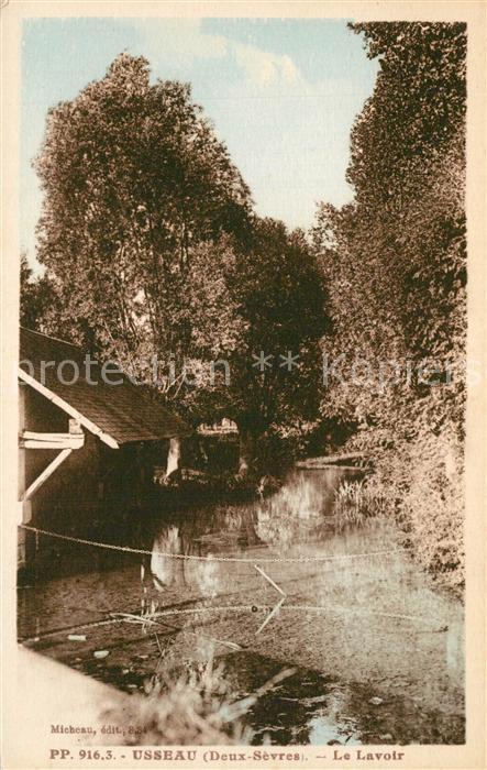Usseau Deux-Sevres Le Lavoir