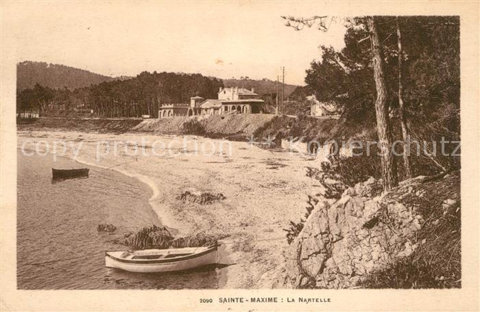 Sainte Maxime sur Mer Var La Nartelle Plage Cote d Azur