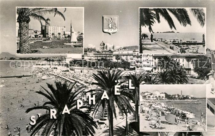 Saint-Raphael Var Promenade Plage Cote d_Azur