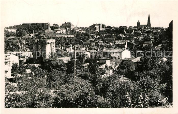 Parthenay Vue panoramique