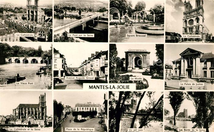 Mantes-la-Jolie Vues d_ensemble de la ville