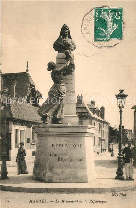 Mantes-la-Jolie Monument de la République