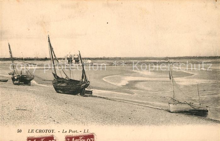 Le Crotoy Le Port des bateaux