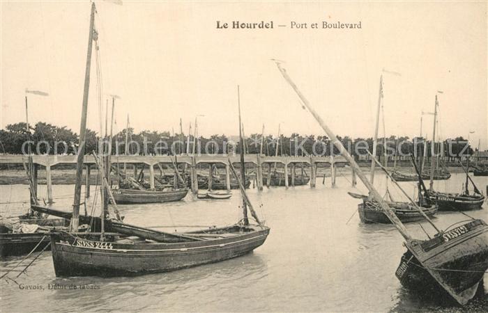Le Hourdel Port et Boulevard des bateaux