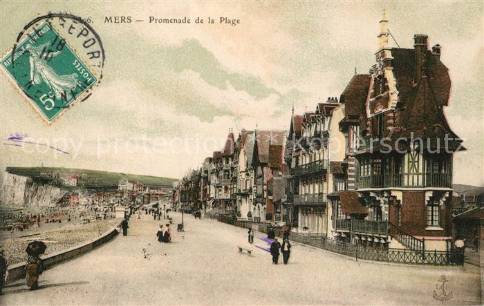 Mers-les-Bains Promenade de la Plage