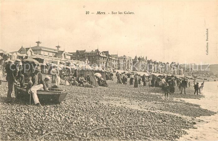 Mers-les-Bains Sur les Galets Plage