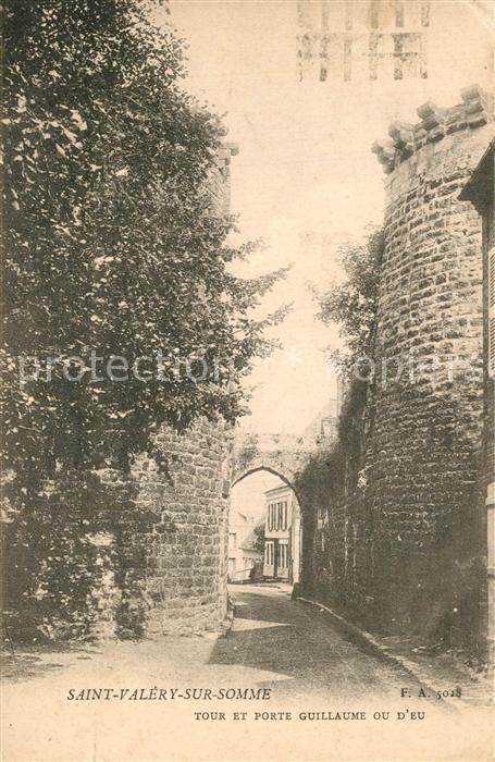 Saint-Valery-sur-Somme Tour et Porte Guillaume ou d_Eu