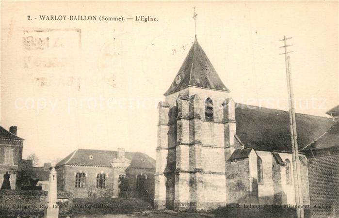 Warloy-Baillon Eglise