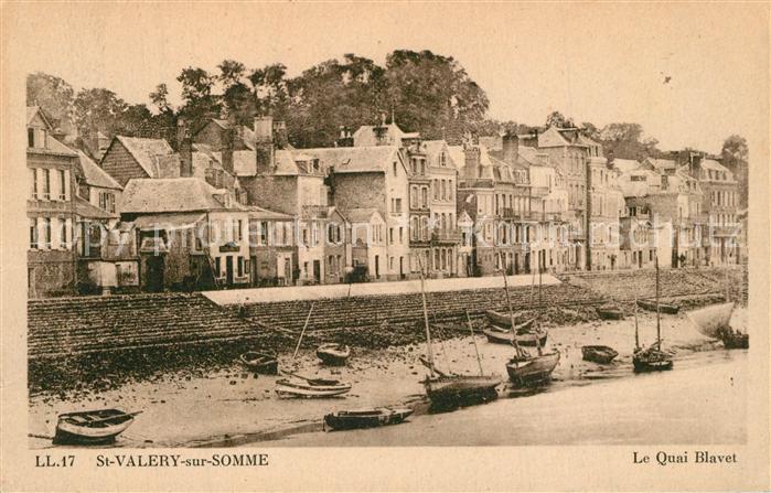 Saint-Valery-sur-Somme Le Quai Blavet
