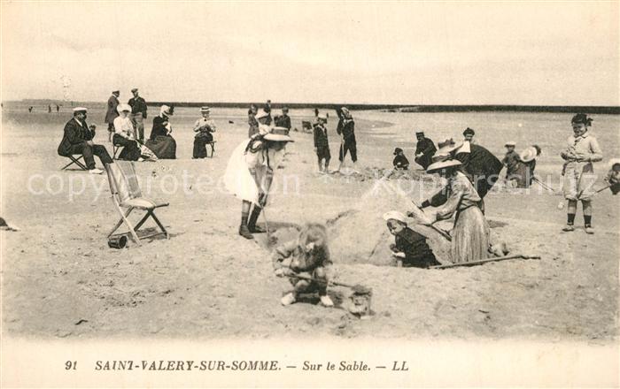 Saint-Valery-sur-Somme Sur le Sable Plage