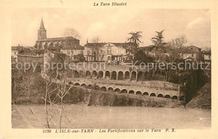 L Isle-sur-Tarn Les Fortifications sur le Tarn