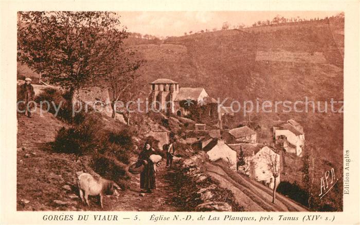 Tanus Gorges du Viaur Eglise Notre Dame de Las Planques