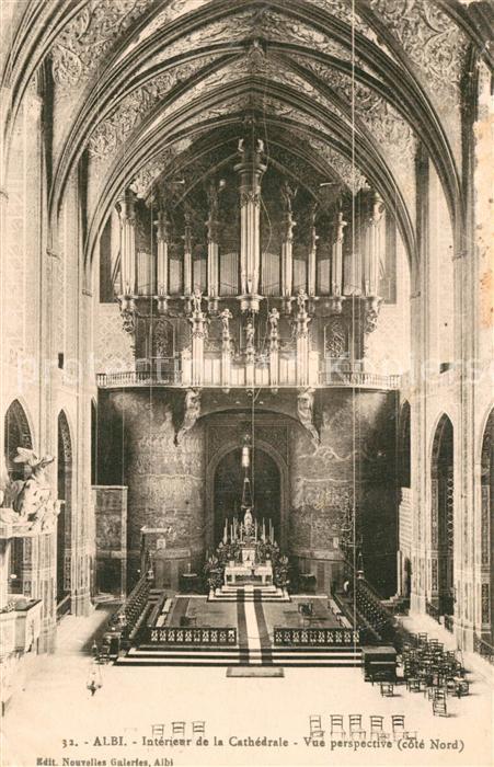 Albi Tarn Intérieur de la Cathedrale
