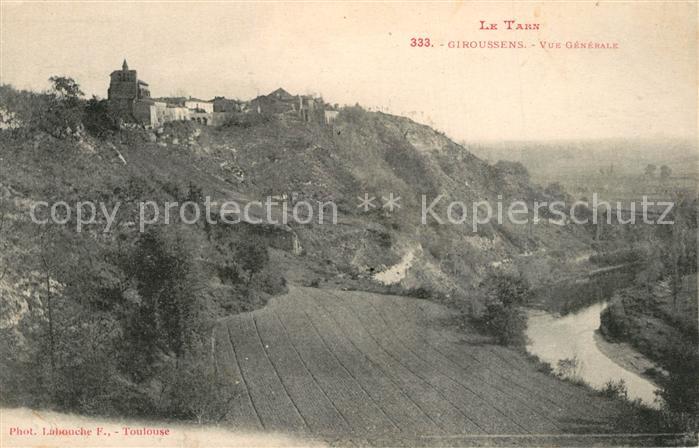 Giroussens Vue Generale