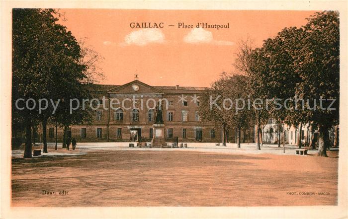Gaillac Place d Hautpoul Monument