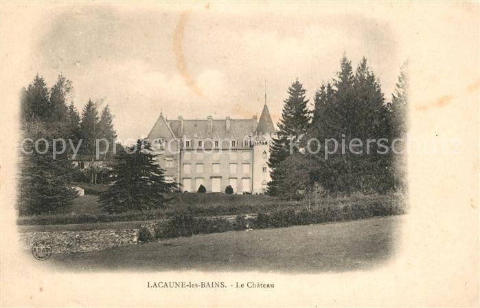 Lacaune les Bains Chateau Schloss