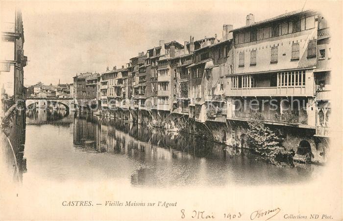 Castres Tarn Vieilles Maisons sur l'Agout