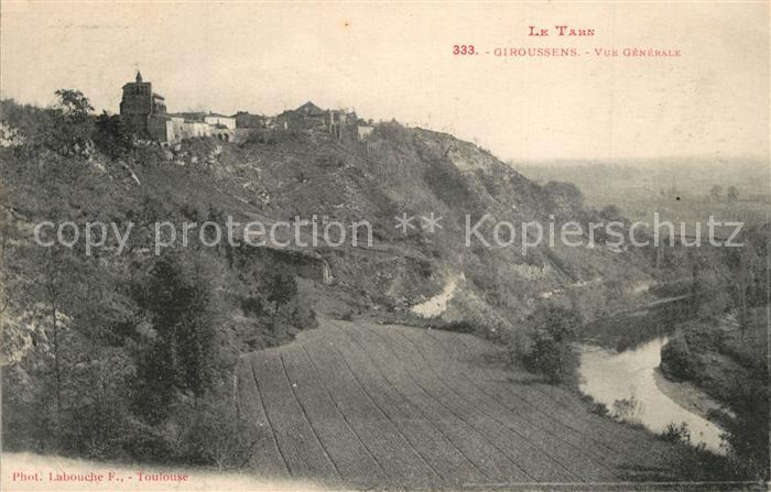 Giroussens Vue Generale