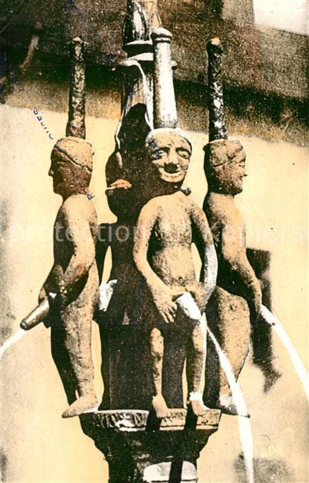 Lacaune les Bains Fontaine XIIe siècle les 4 Consuls