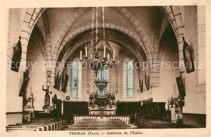 Trebas Intérieur de l'Eglise