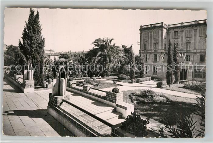 Hyeres les Palmiers Avenue de Belgique et les jardins