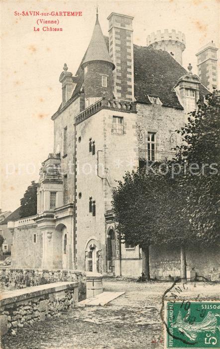 Saint-Savin Vienne Le Chateau