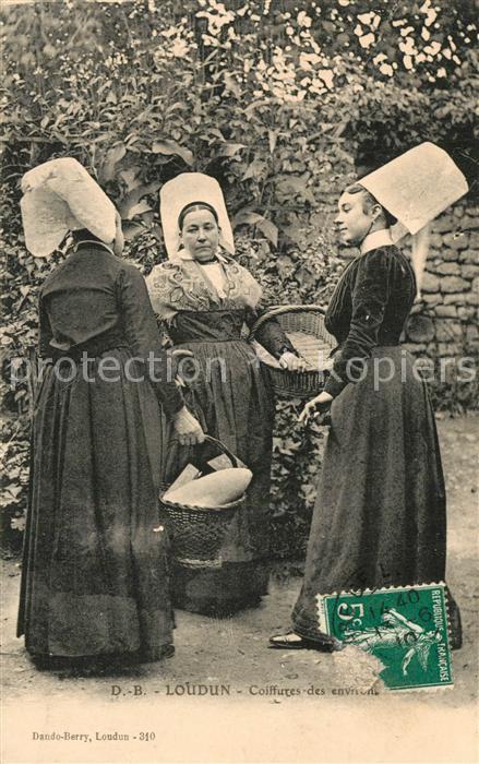 Loudun Coiffures des environs