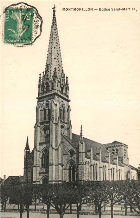 Montmorillon Eglise Saint Martial