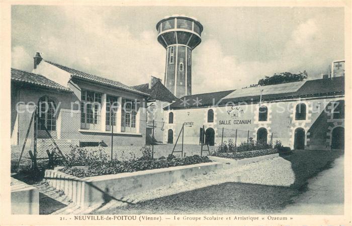 Neuville-de-Poitou Le Groupe Scolaire et Artistique Ozanam