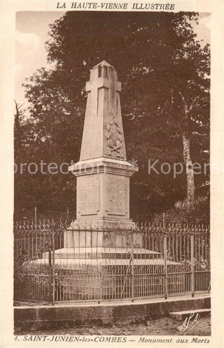 Saint-Junien-les-Combes Monument aux Morts