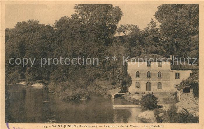 Saint-Junien Les Bords de la Vienne Le Chatelard