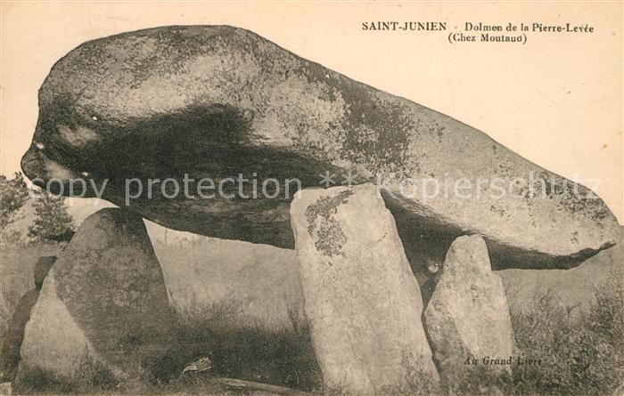 Saint-Junien Dolmen de la Pierre Levee