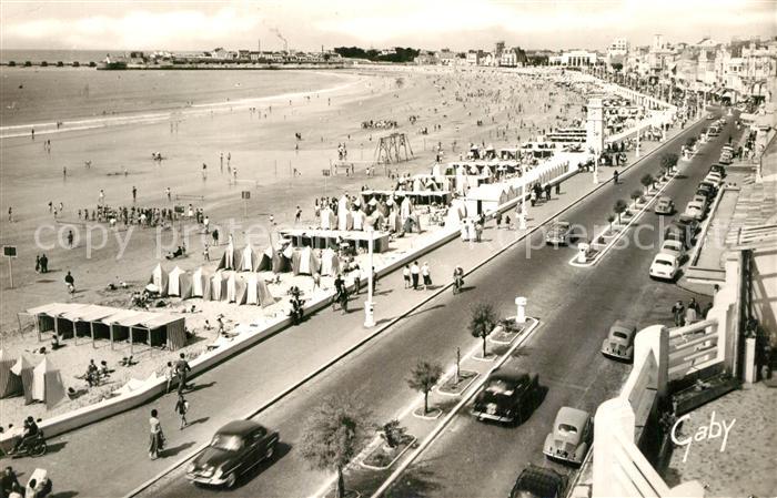 Les Sables-d Olonne Vue d’ensemble de la Plage