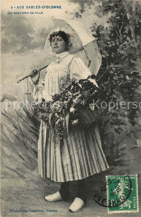 Les Sables-d Olonne Un beau brin de fille