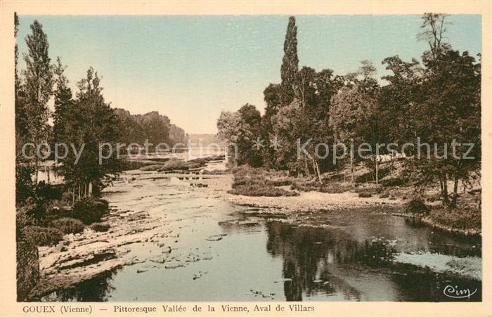 Gouex Pittoresque Vallee de la Vienne Aval de