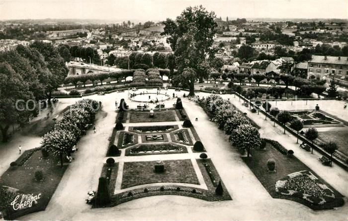 Limoges Haute Vienne Vue aerienne Les Jardins de l'Eveche