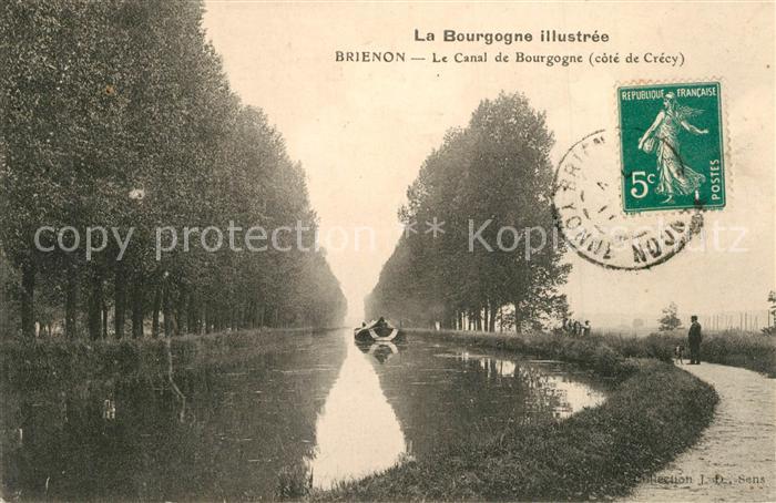 Brienon-sur-Armancon Bourgogne Le Canal de Bourgogne