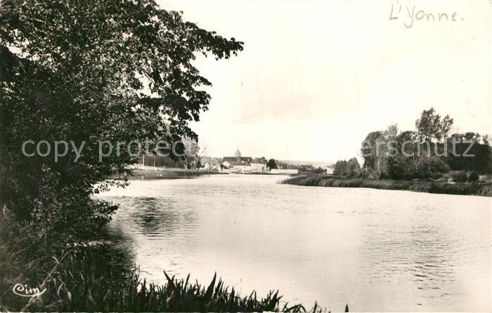 Vincelles Yonne Partie an der Yonne