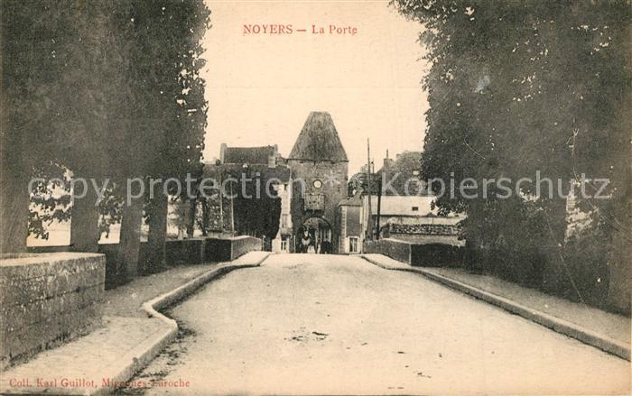 Noyers-sur-Serein La Porte
