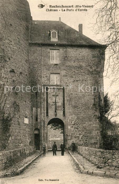Rochechouart Chateau La Porte d Entree